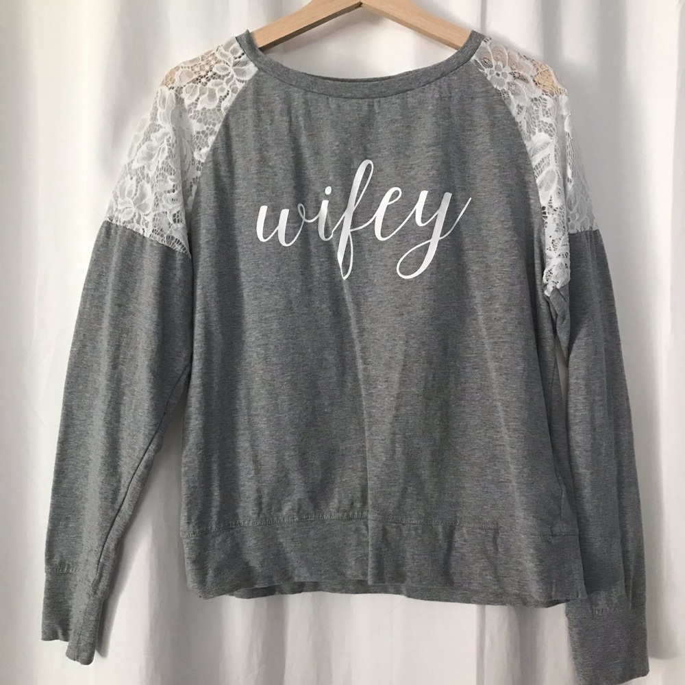 David ms Bridal Newlywed sweater